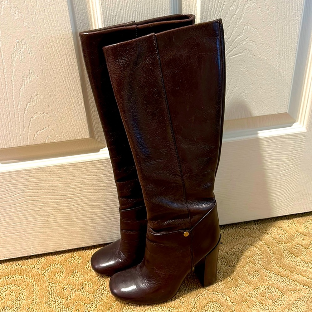 Tory Burch Brown Knee High Boots